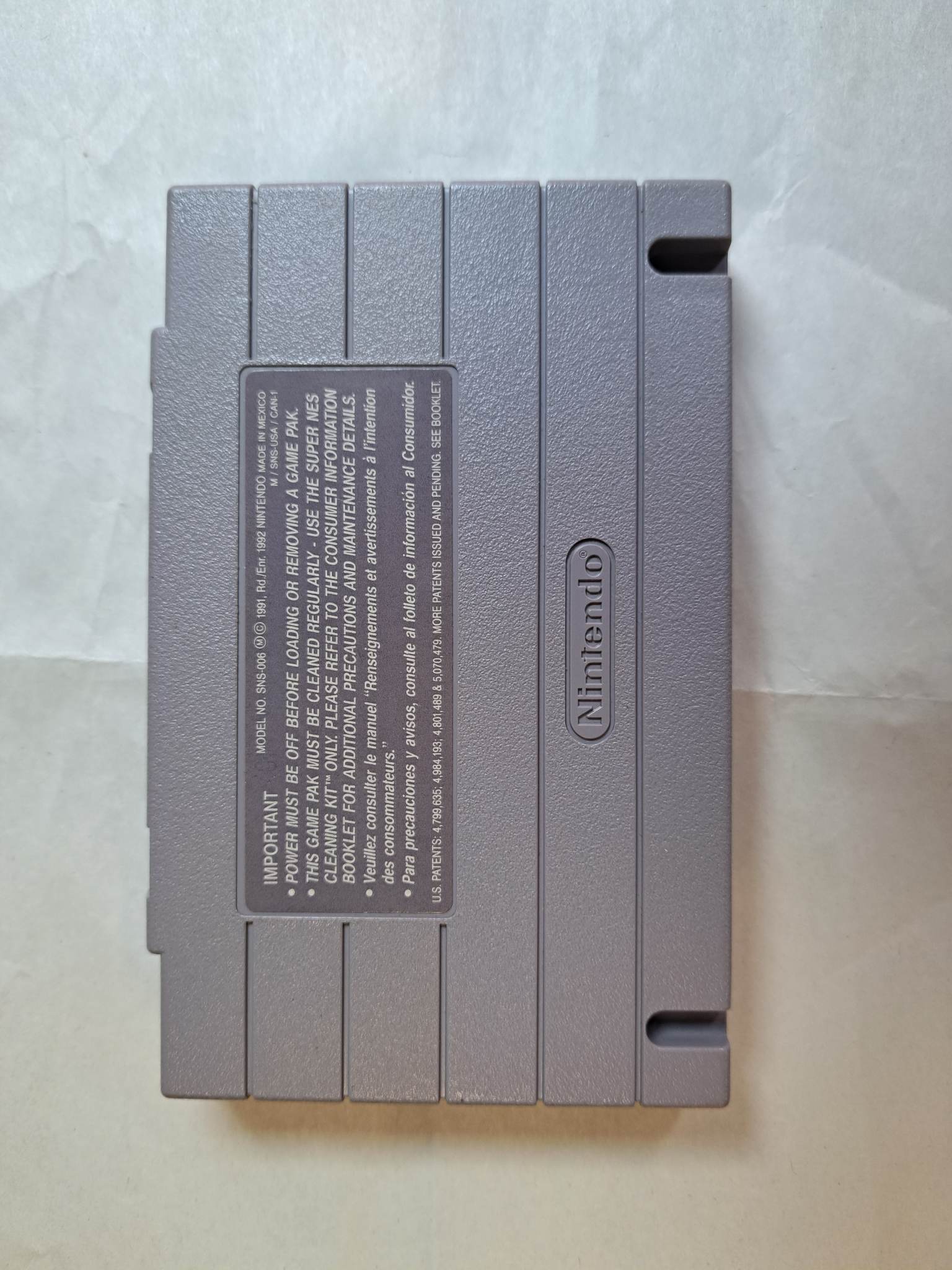 SUPER NINTENDO - TETRIS ATTACK - CARTRIDGE ONLY (01)